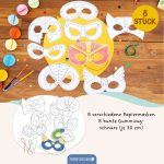 Bastelset Papiermasken Superhelden – Bild 2