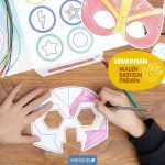 Bastelset Papiermasken Superhelden – Bild 3