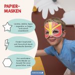 Bastelset Papiermasken Superhelden – Bild 4