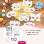 Bastelset Papiermasken Fabelwesen – Bild 2