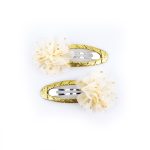 Busy Lizzie - Schnapphaarspangen - Pompom - Gold