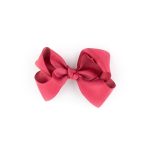 Busy Lizzie - Clip - Schleife - Dunkel Fuchsia