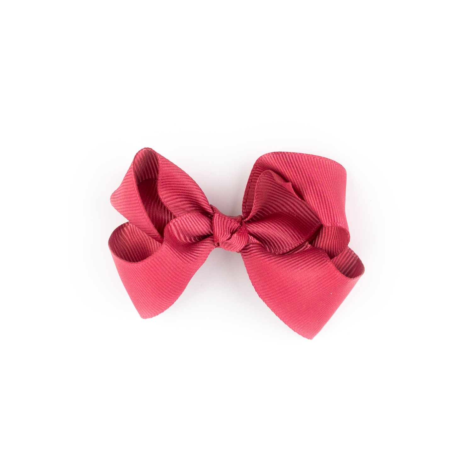 BSL301175 Busy Lizzie - Clip - Schleife - Dunkel Fuchsia – Bild 1