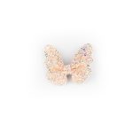 Busy Lizzie - Haarspange - Schmetterling - Glitzer - Weiß