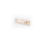 Busy Lizzie - Haarklammern - Transparent - Silber