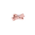 Busy Lizzie - Haarspange - Mini-Schleife - Altrosa