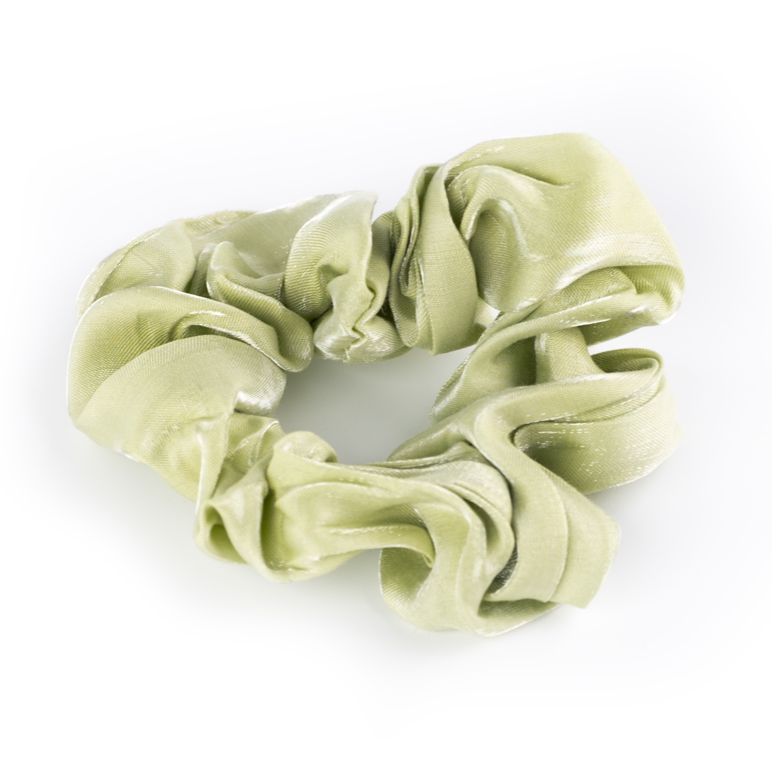 BSL301457 Busy Lizzie - Scrunchie - Seide - Mint – Bild 1