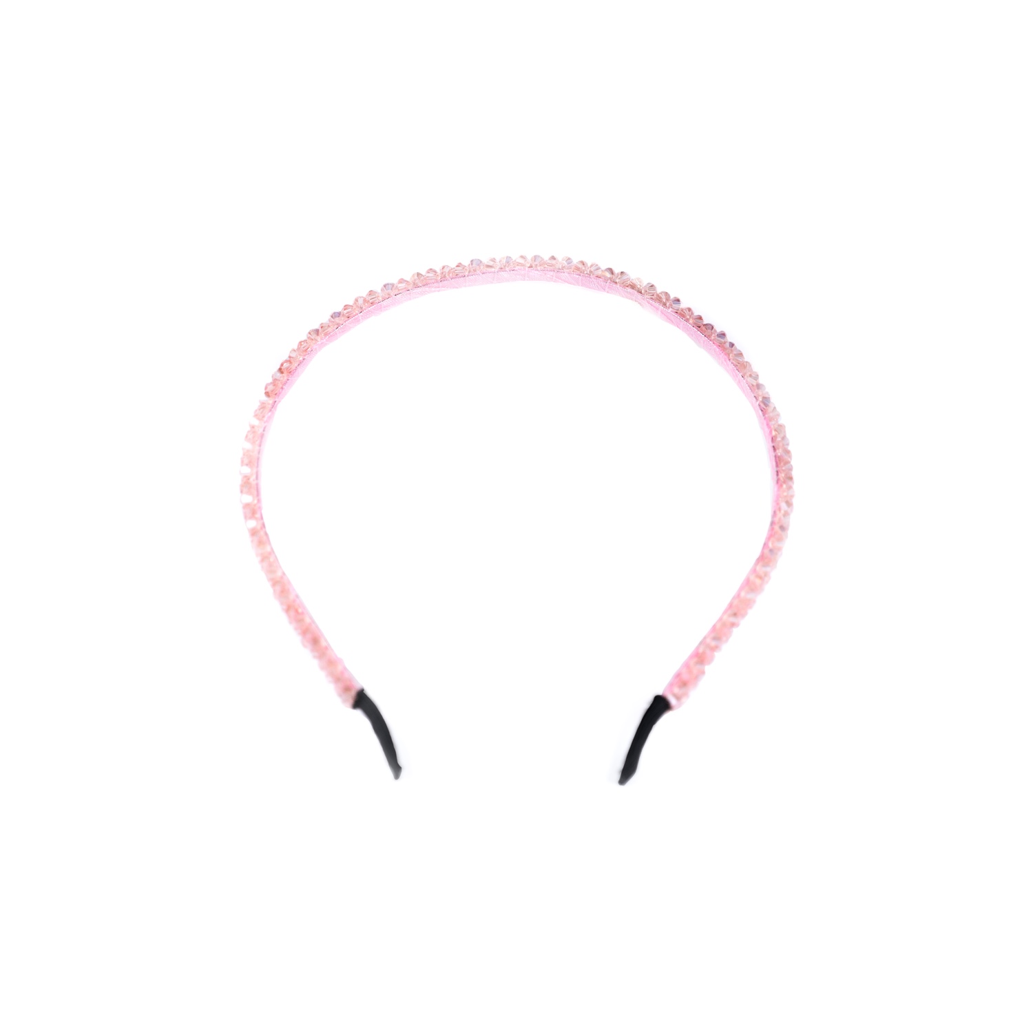 BSL301473 Busy Lizzie - Haarreif - Glitzer - Pink – Bild 1