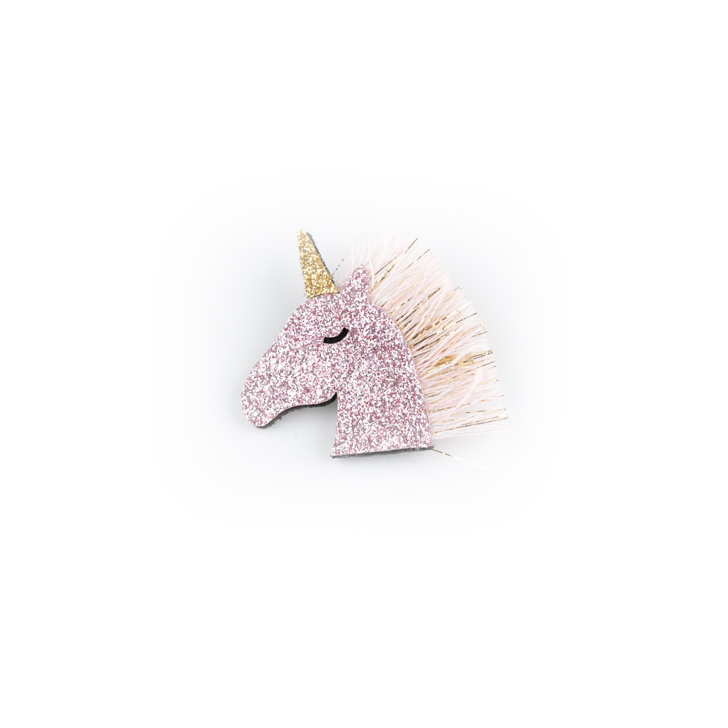BSL301487 Busy Lizzie - Clip - Einhorn - Pink – Bild 1
