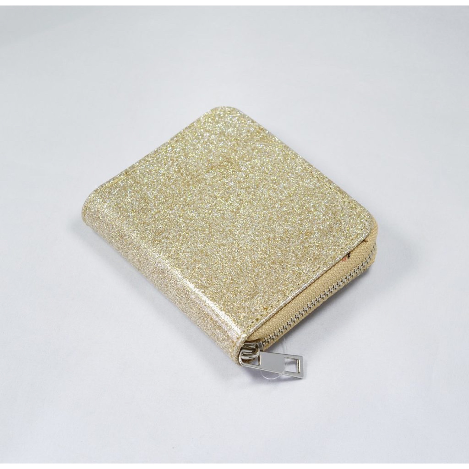 BSL301501 Busy Lizzie - Geldbörse - Glitzer - Reißverschluss - Gold – Bild 1