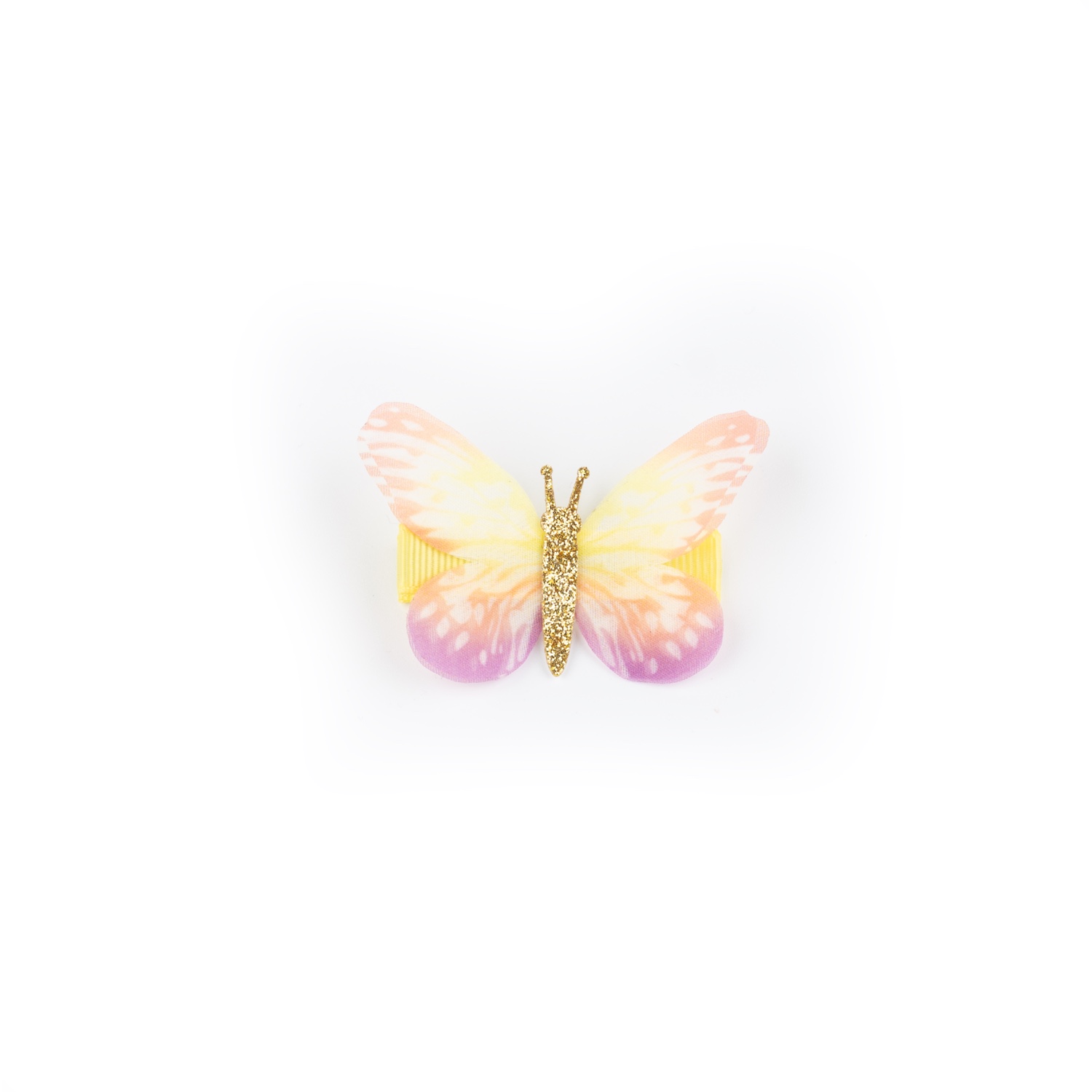 BSL301588 Busy Lizzie - Clip - Schmetterling - Gelb – Bild 1