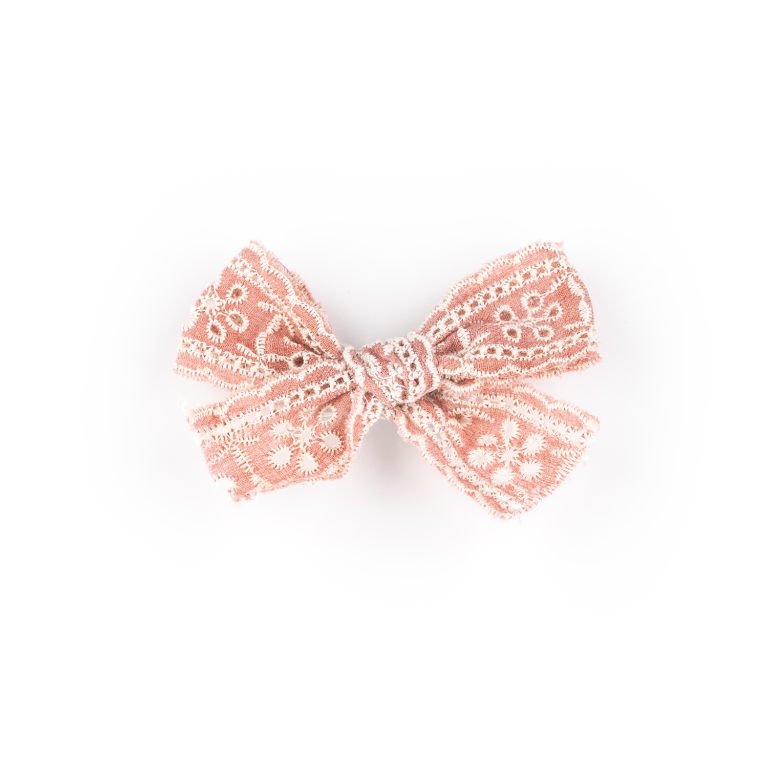 BSL301591 Busy Lizzie - Haarspange - Schleife - Spitze - Pink – Bild 1
