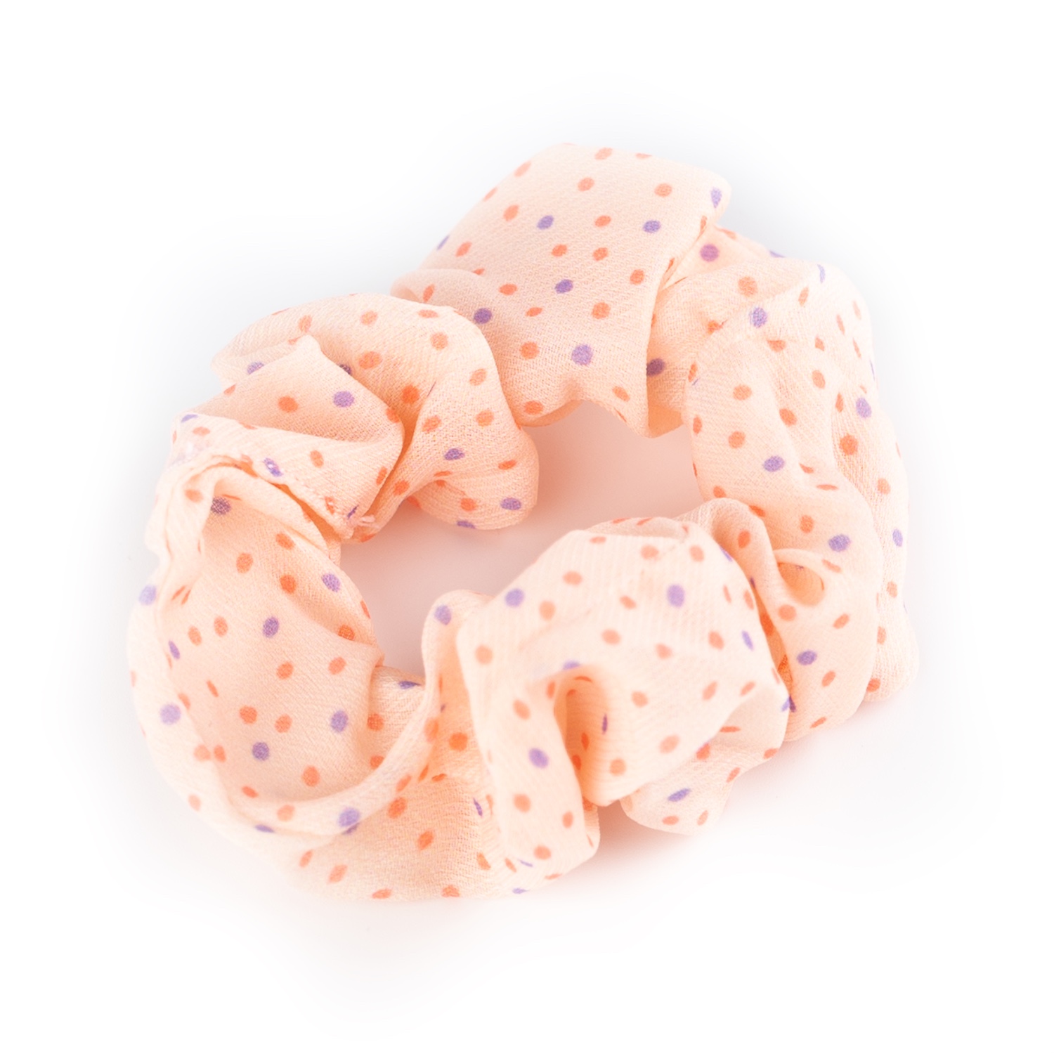 BSL301599 Busy Lizzie - Scrunchie - Punkte - Hellrosa – Bild 1