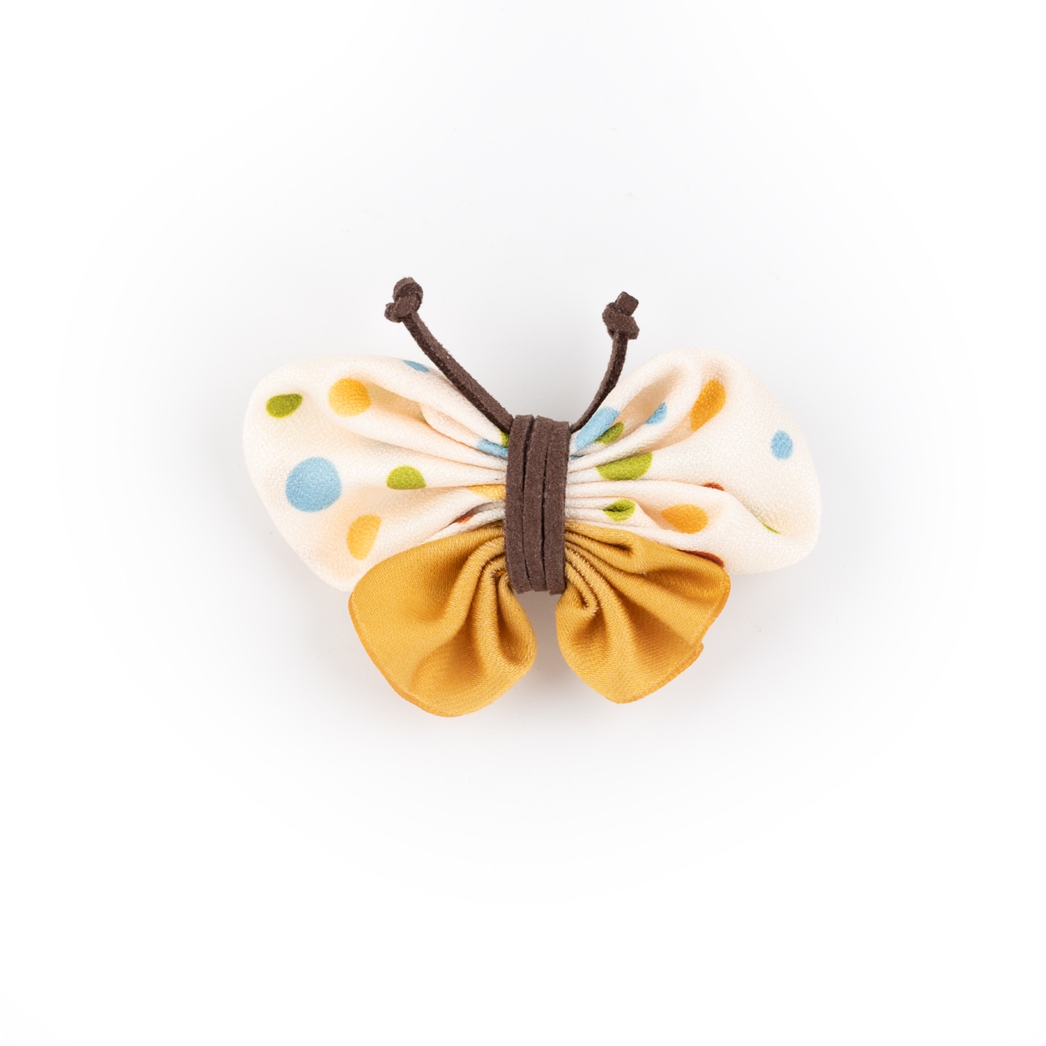 BSL301642 Busy Lizzie - Clip - Schmetterling - Gelb – Bild 1
