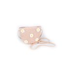 Busy Lizzie - Strohtasche - Hellrosa - Blume