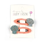 Busy Lizzie - Haarspangen - Muschel