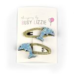 Busy Lizzie - Haarspangen - Delfin