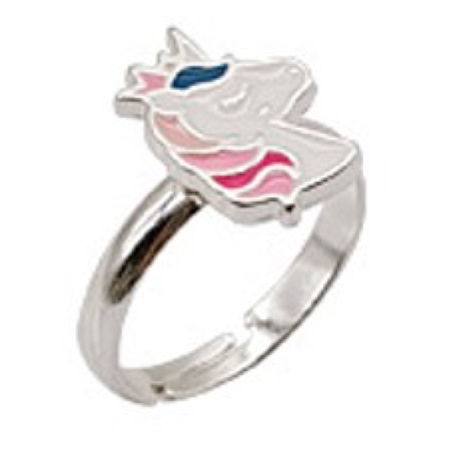 BSL330038 Busy Lizzie - Ring - Pinkes Einhorn – Bild 1