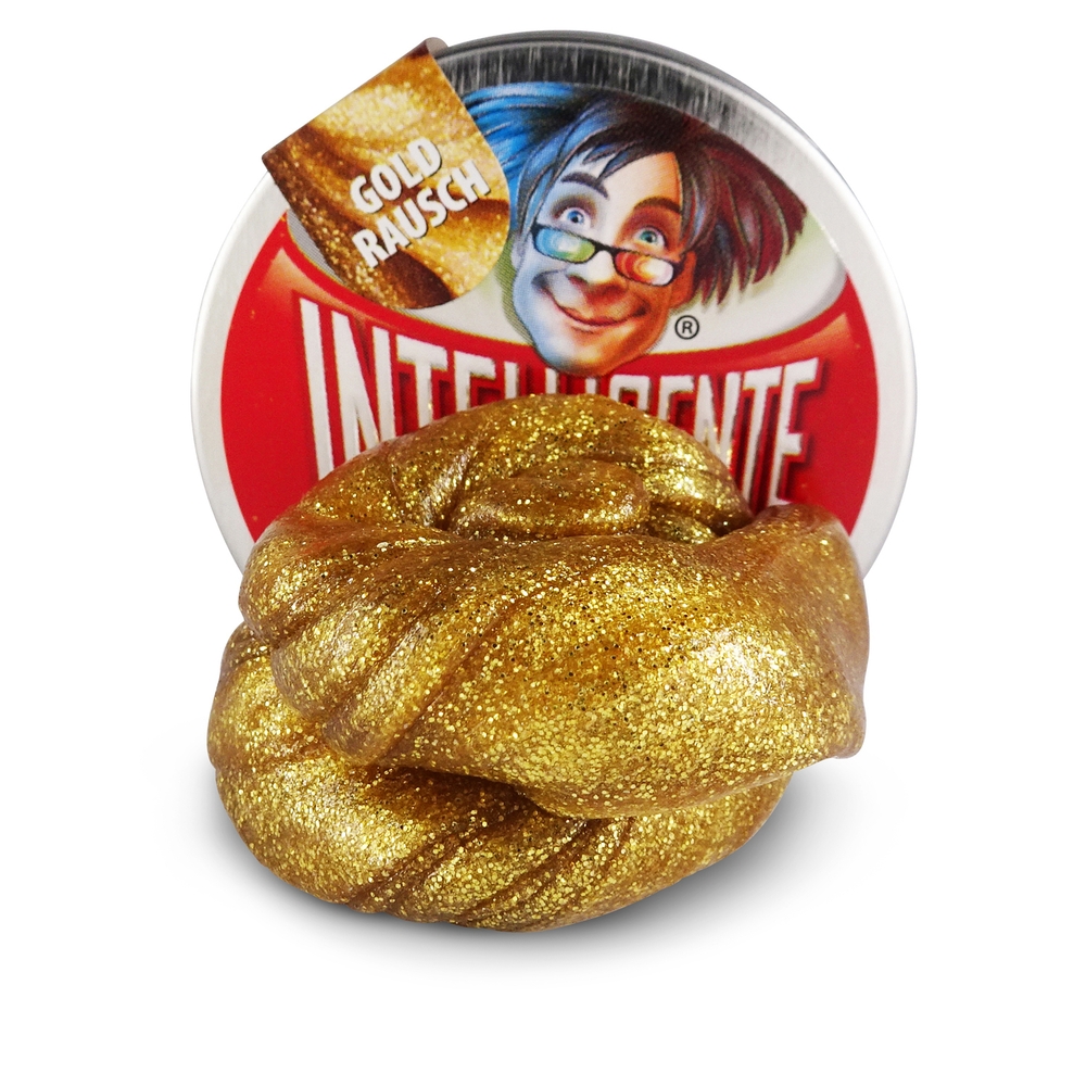 IK-141616_N_001 Intelligente Knete Kleine Dosen Goldrausch – Bild 1