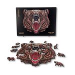 Aniwood Puzzle Motiv Bär (M) – Bild 7