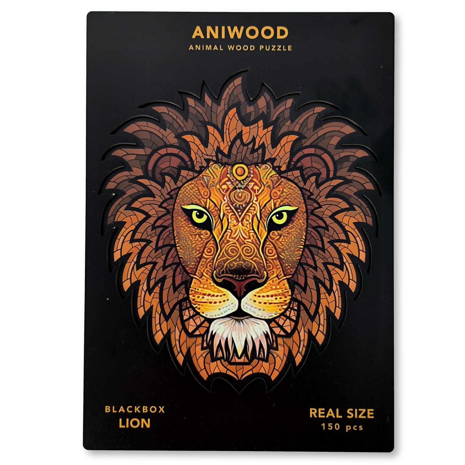 JCAW2317M Aniwood Puzzle Motiv Löwe (M) – Bild 1