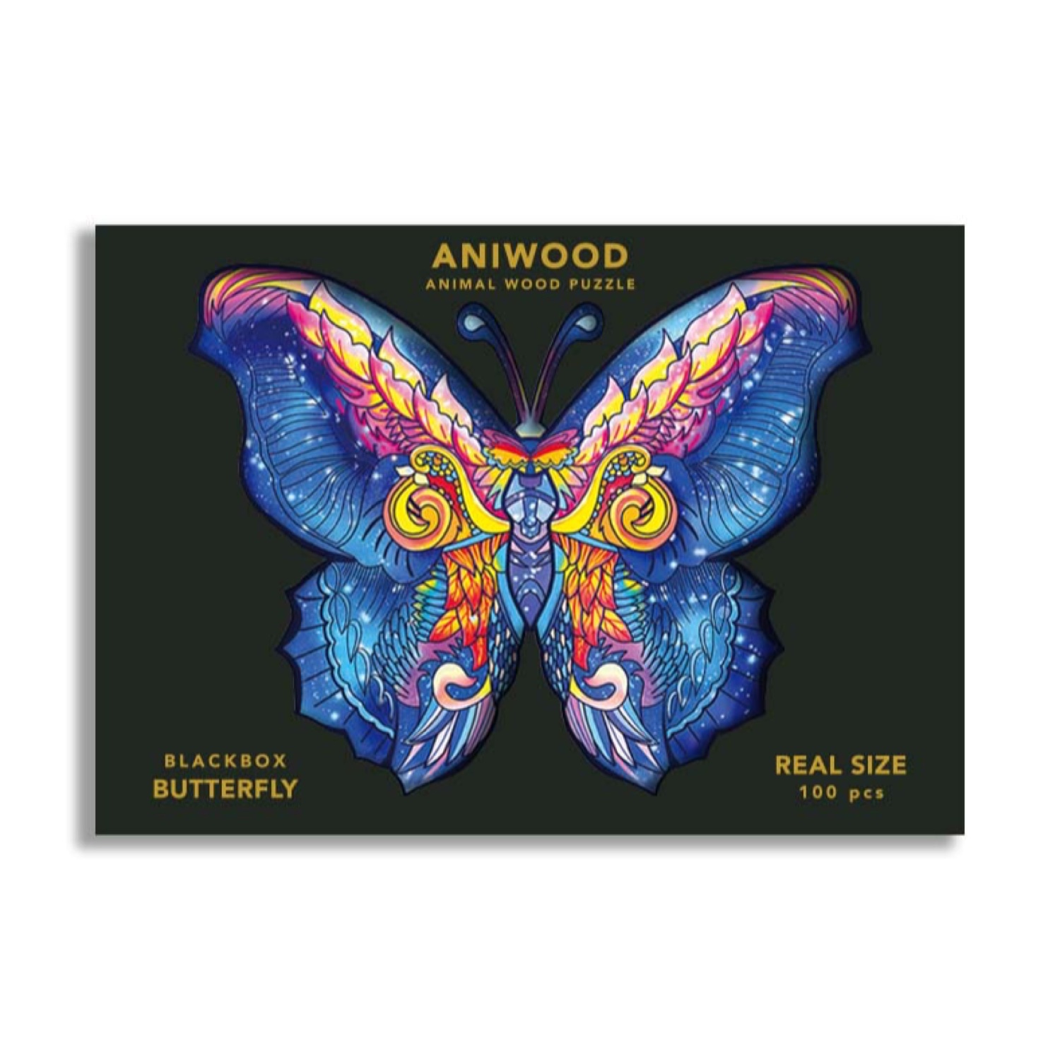 JCAW2321S Aniwood Puzzle Motiv Schmetterling (S) – Bild 1