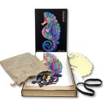 Aniwood Puzzle Motiv Seepferdchen (M) – Bild 2