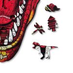Aniwood Puzzle Motiv T-Rex (M) – Bild 8