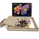 Aniwood Puzzle Motiv Goldfisch (M) – Bild 2