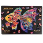 Aniwood Puzzle Motiv Goldfisch (M) – Bild 5