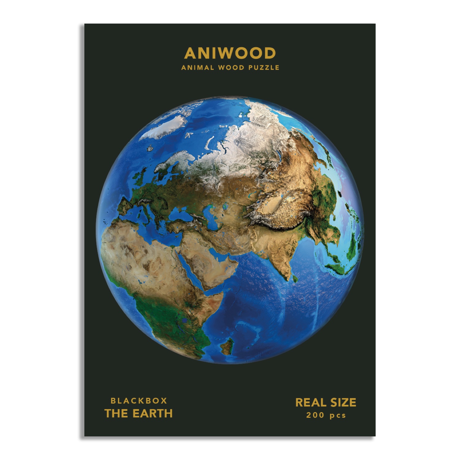 JCAW6123L Aniwood Puzzle Motiv Die Erde (L) – Bild 1