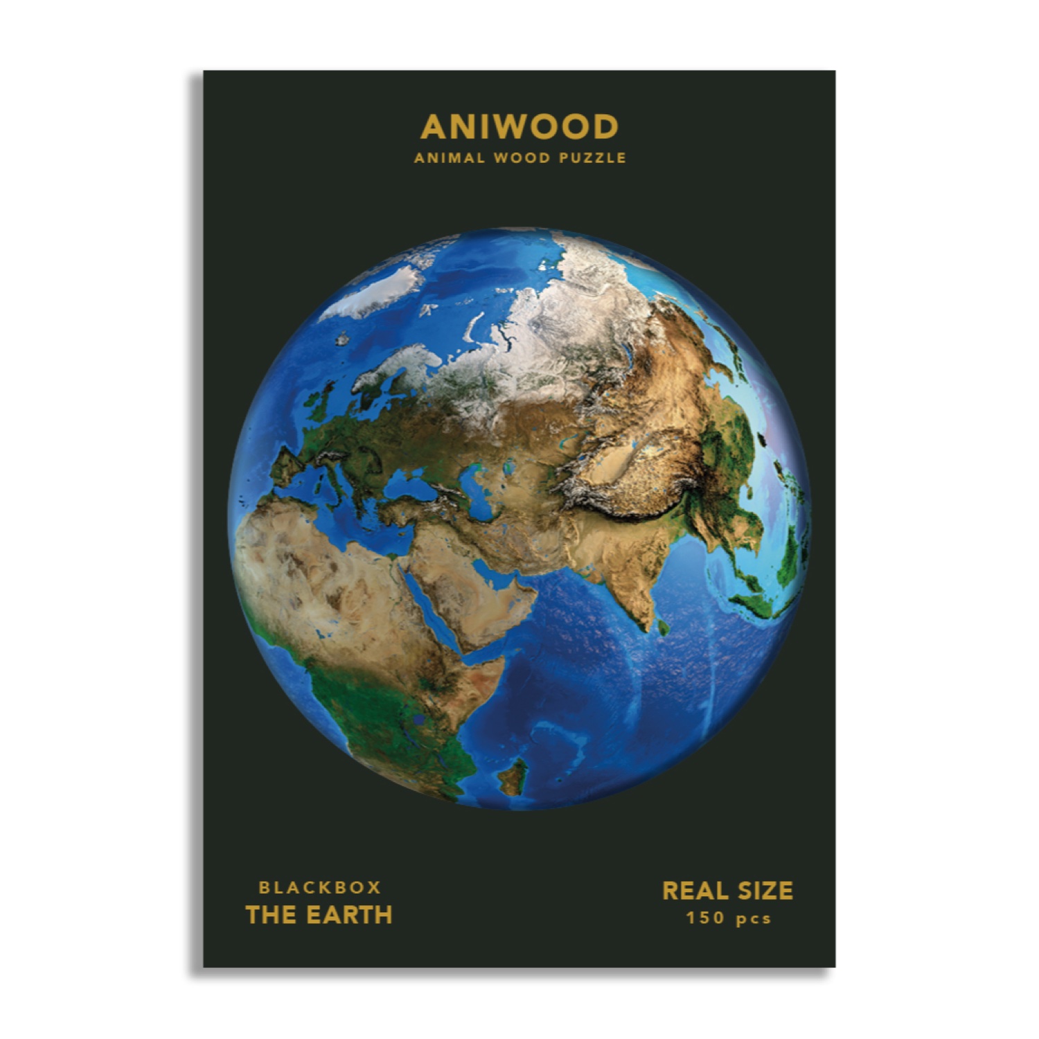 JCAW6123M Aniwood Puzzle Motiv Die Erde (M) – Bild 1