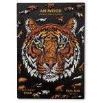 Aniwood Puzzle Motiv Tiger (M) – Bild 4