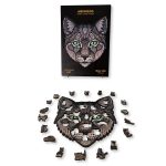 Aniwood Puzzle Motiv Katze (M) – Bild 6