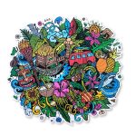 Aniwood Puzzle Motiv Graffiti Ferien (M) – Bild 9