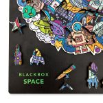 Aniwood Puzzle Motiv Graffiti Weltall (M) – Bild 8