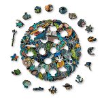 Aniwood Puzzle Motiv Graffiti Ozean (M) – Bild 3