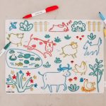 Scribble Mat "Auf dem Bauernhof" - 4 Farben – Bild 3