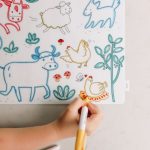 Scribble Mat "Auf dem Bauernhof" - 4 Farben – Bild 4