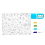 Scribble Mat "Im Garten" - 4 Farben