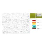 Scribble Mat "Auf Safari" - 6 Farben