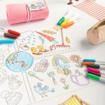 Scribble Mat "Die Jahreszeiten" - 6 Farben – Bild 3