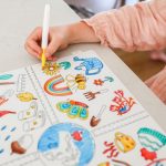 Scribble Mat "Die Jahreszeiten" - 6 Farben – Bild 4