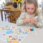 Scribble Mat "Die Jahreszeiten" - 6 Farben – Bild 5