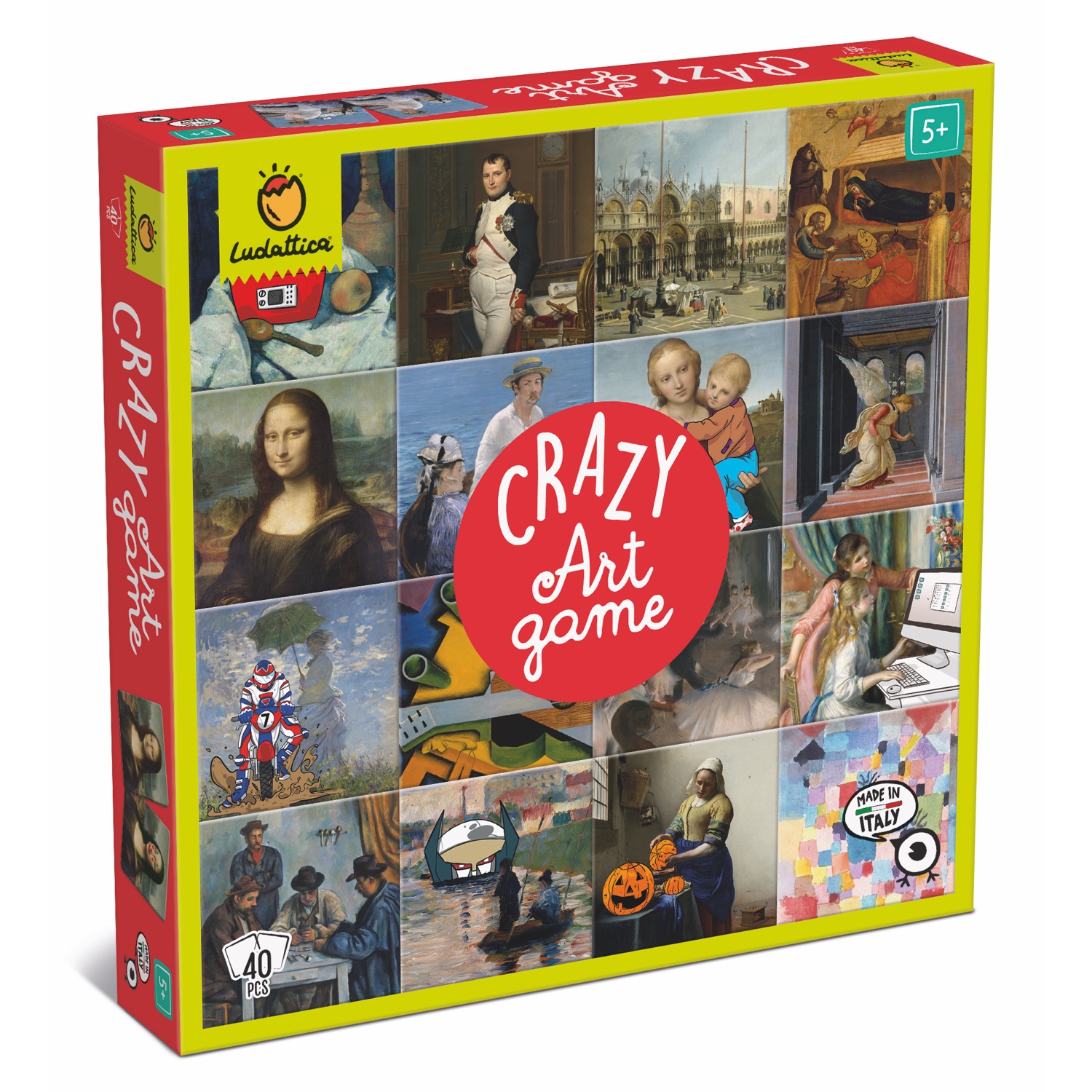 LUD21733-001 Crazy Art Game – Bild 1
