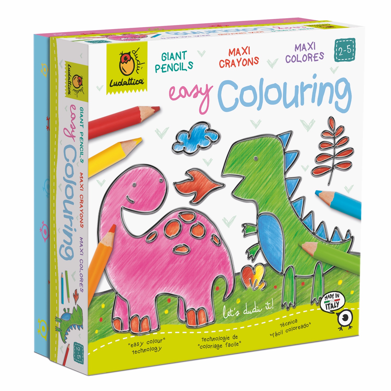 LUD21788-001 Easy Colouring! - Grosse Malstifte für Kleinkinder – Bild 1