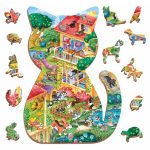 WOODY Puzzle - Holzpuzzle Haustiere – Bild 2