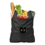 Charm & Shopper-Bag - midnight kitty – Bild 3