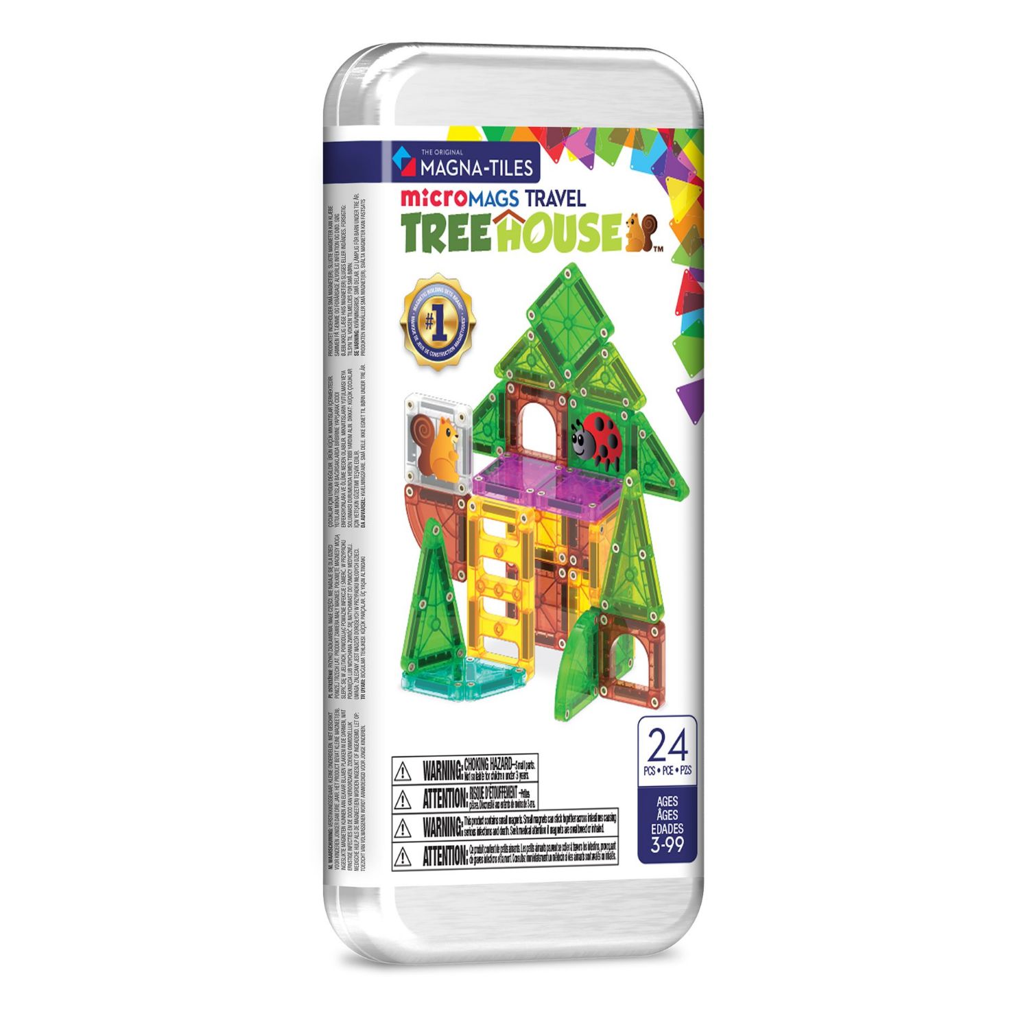 MT264024THCDU_001 Magna-Tiles® Treehouse Travel Set – Bild 1