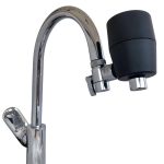 rivaALVA-S Viva EM Trinkwasserfilter direkt am Wasserhahn, schwarz